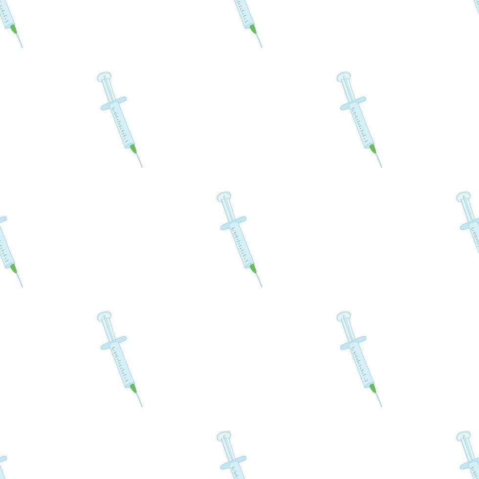 Syringe pattern seamless vector