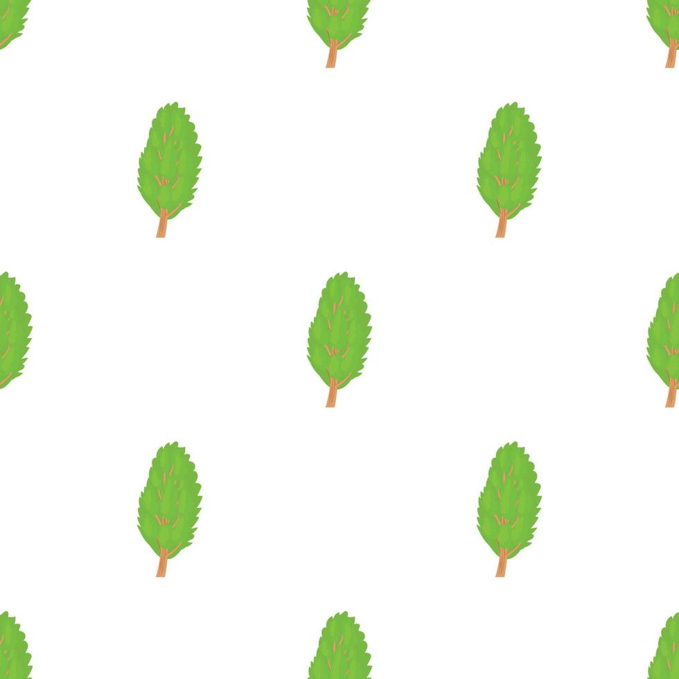 Poplar tree pattern seamless vector