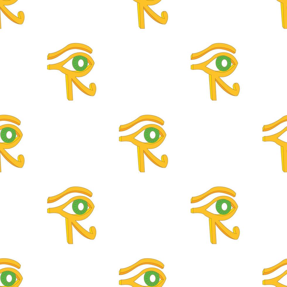 Eye of Horus pattern seamless vector