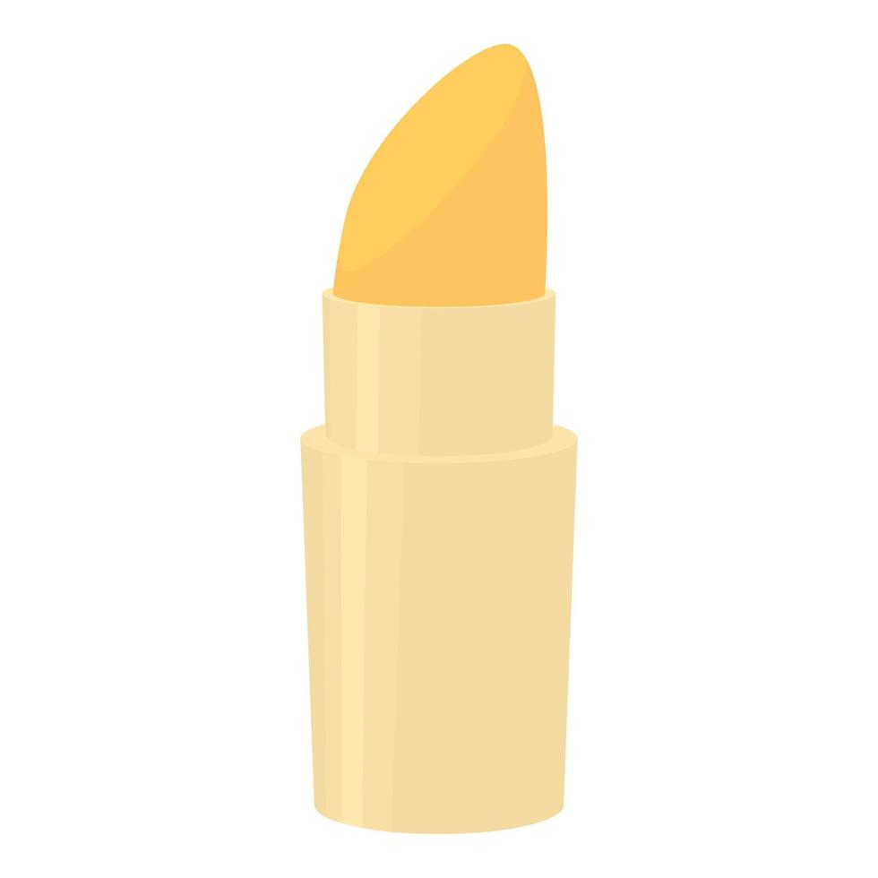 Lipstick icon, cartoon style vector