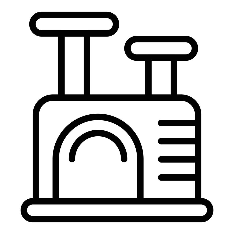 Cat bed icon outline vector. Pet toy vector