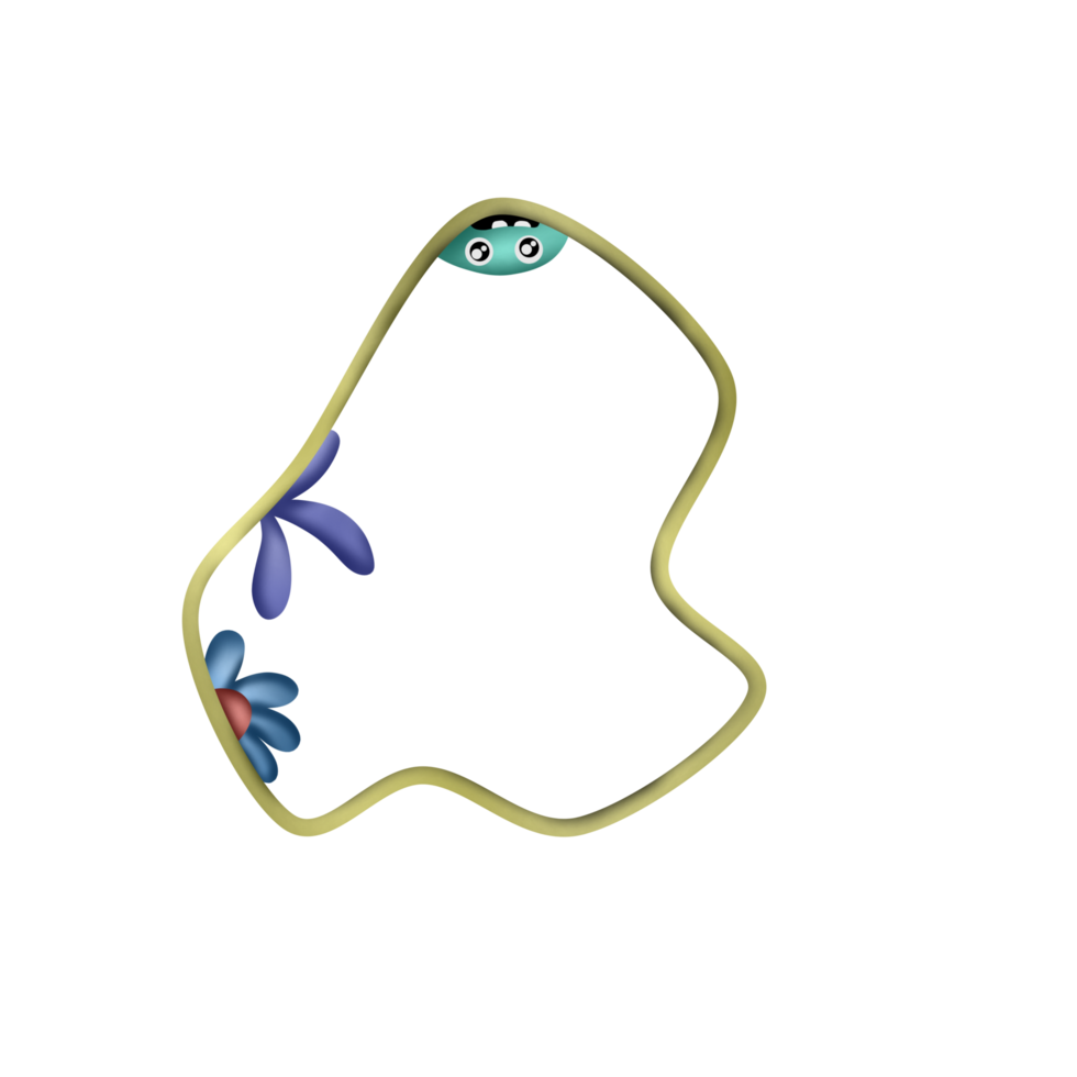 Aesthetic Shape Full Color png