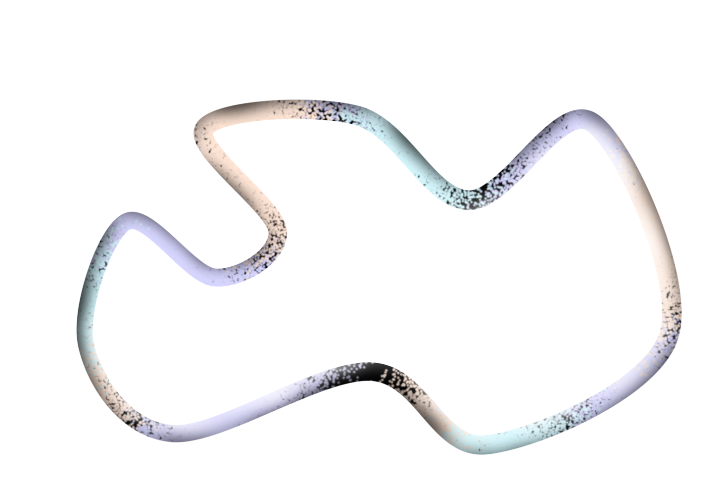 forma estética a todo color png