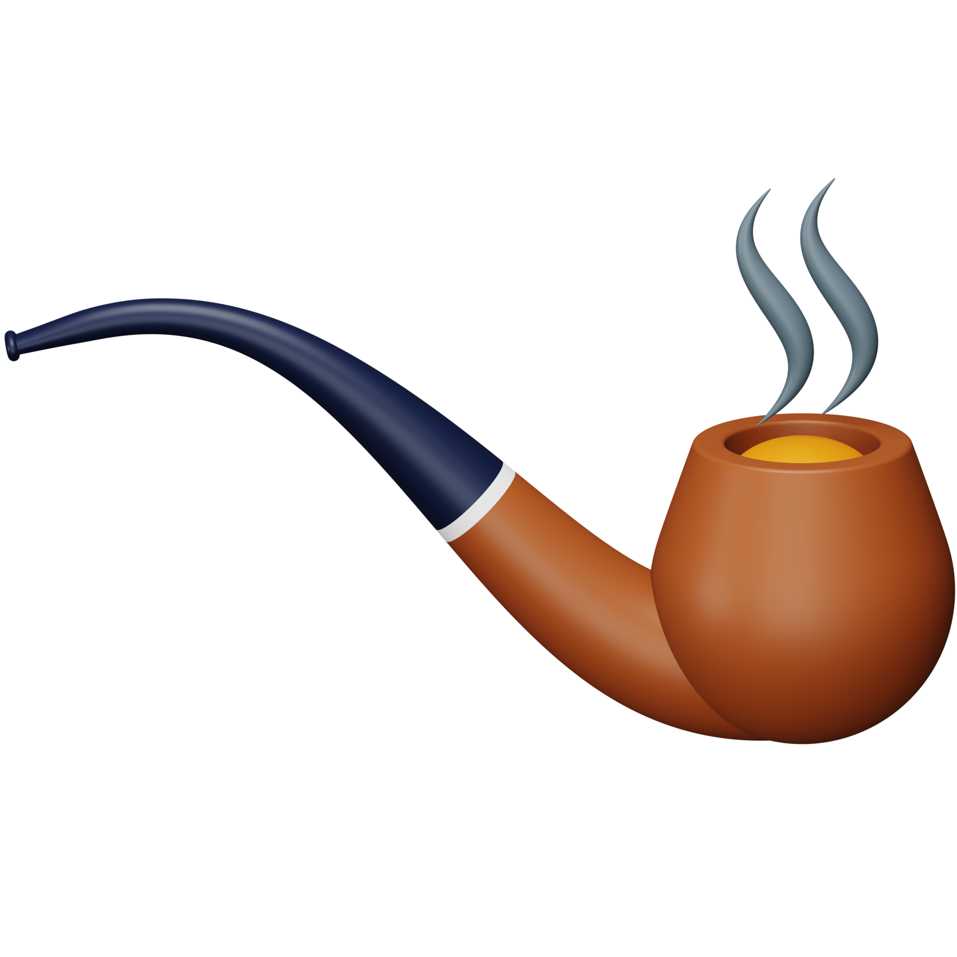 Free Pfeife 3DRendering isometrisches Symbol. 15072094 PNG with