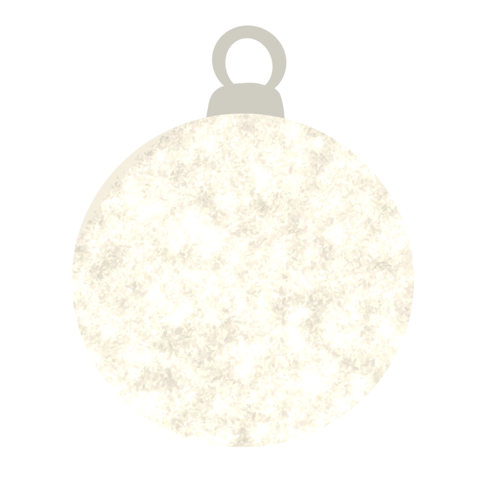 ilustración de bolas de navidad png