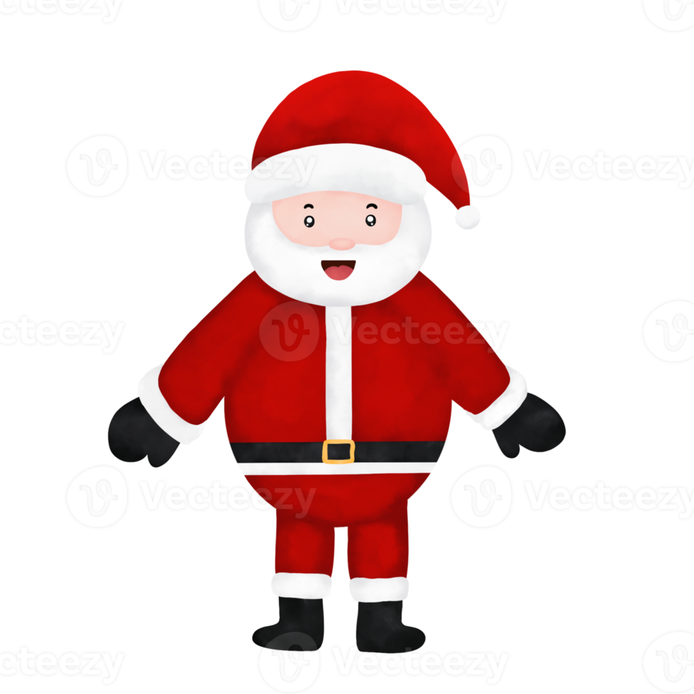 illustrazione di babbo natale png