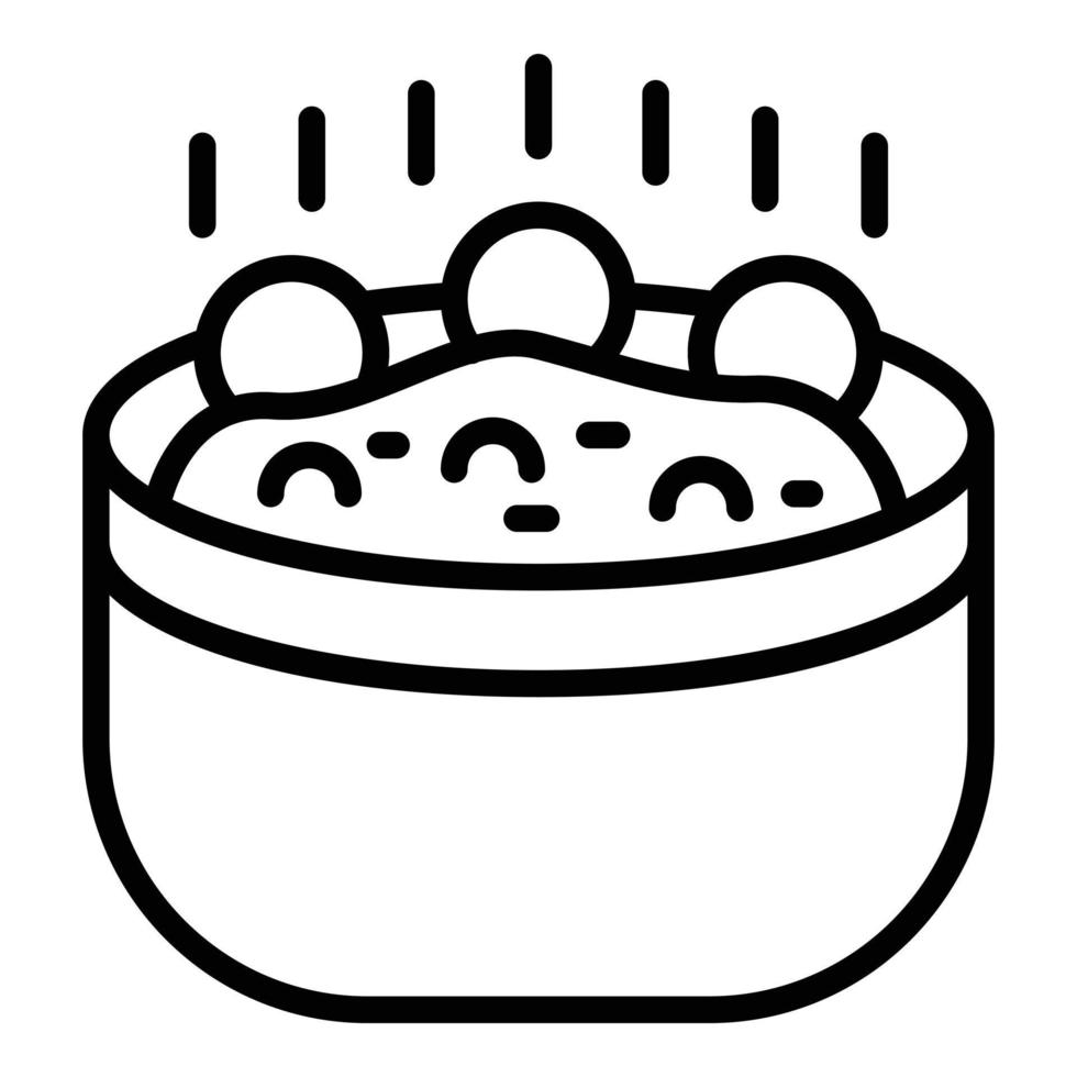 Slovakia food icon outline vector. Slovak emblem vector