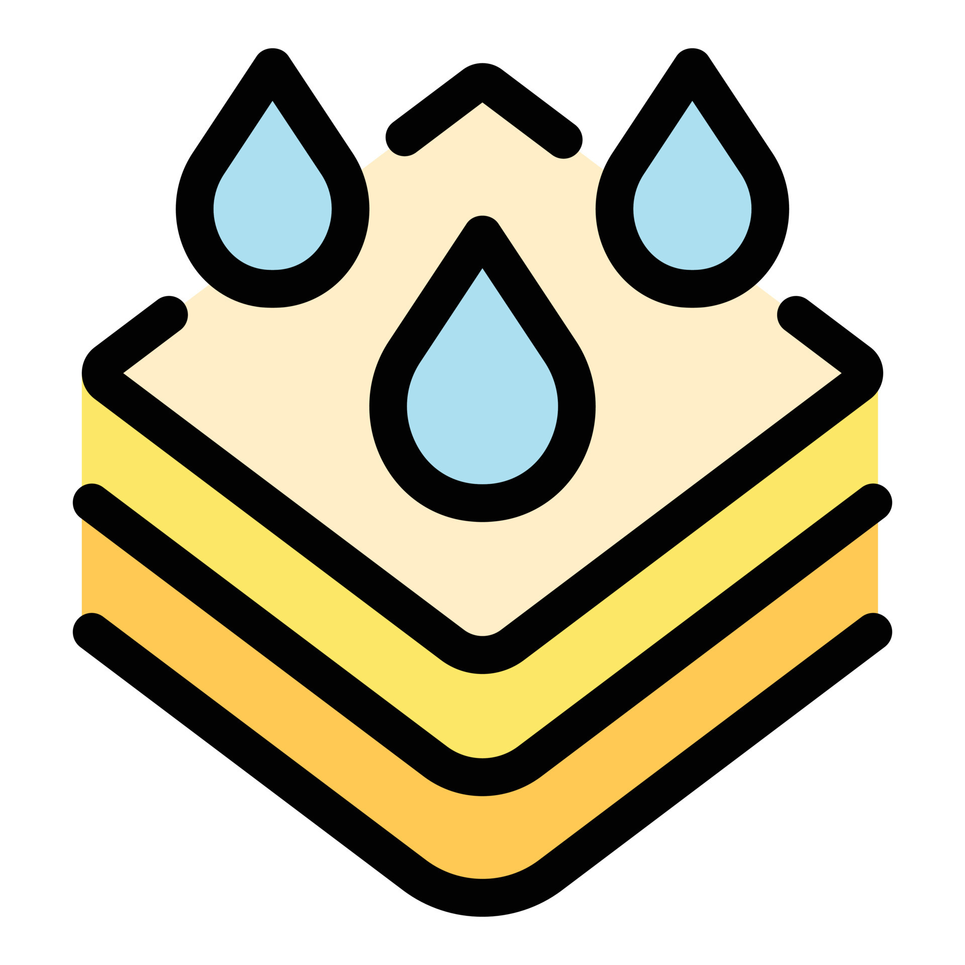 Absorption icon color outline vector 15072748 Vector Art at Vecteezy