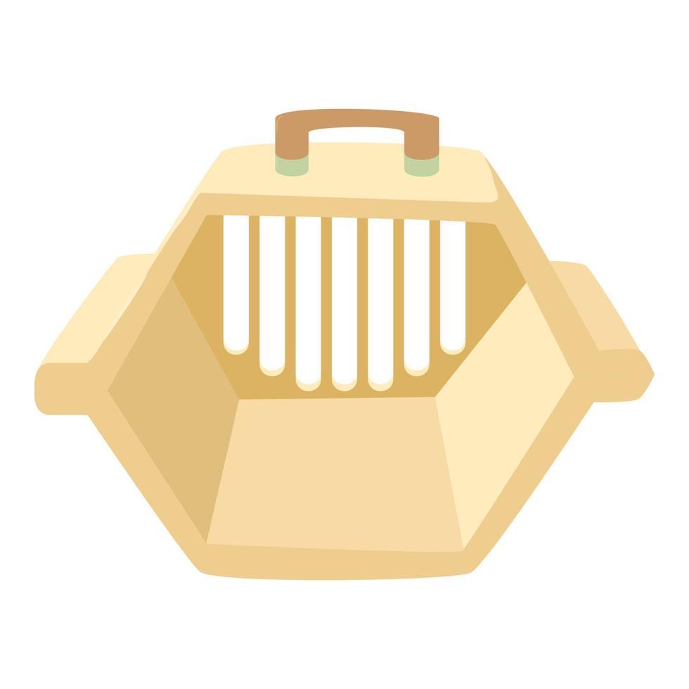 Carrying animals icon, cartoon style vector