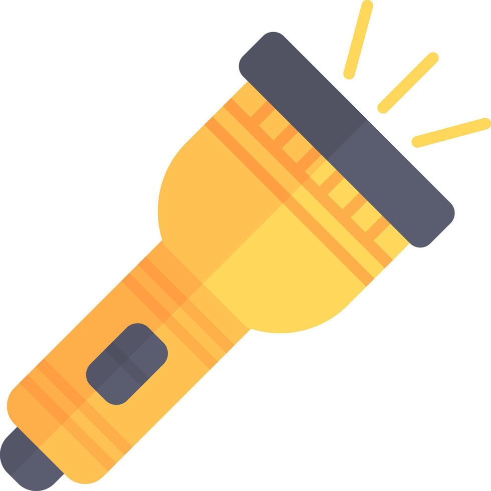 Flashlight Creative Icon Design vector