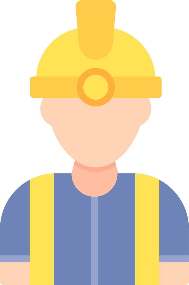 Worker Creative Icon Design vector