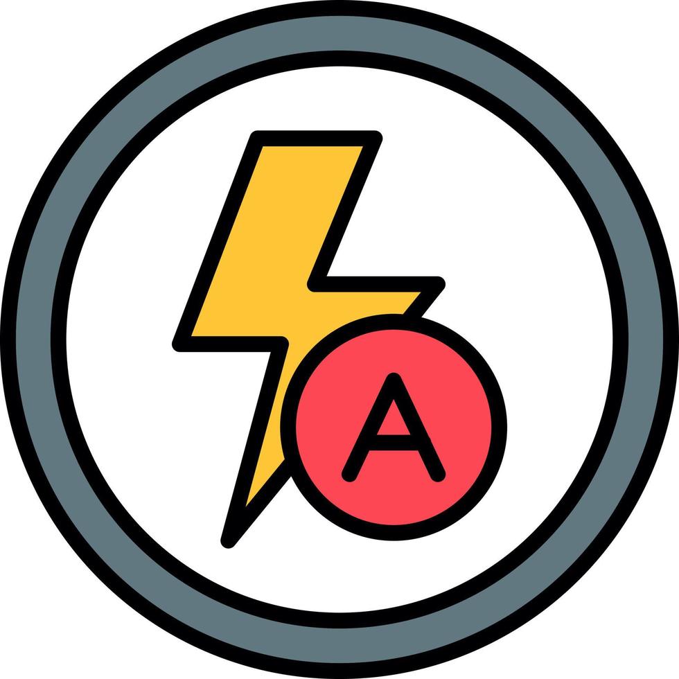 Auto Flash Creative Icon Design vector