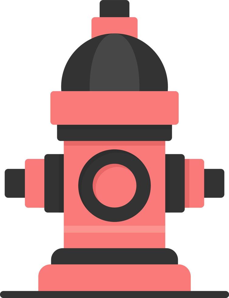 Fire Hydrant Creative Icon Design vector