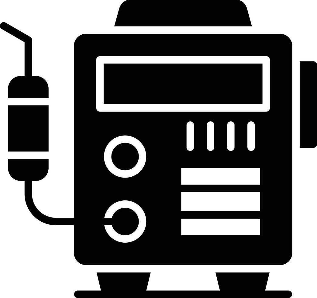 Welding Machine Creative Icon Design vector