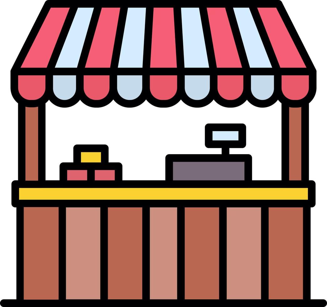 Street Shop Creative Icon Design vector