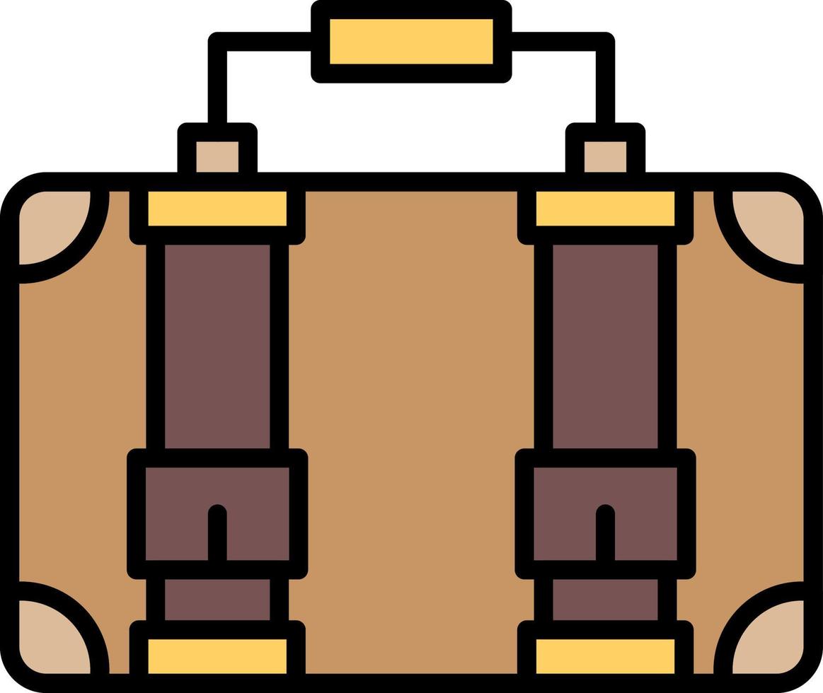 Suitcase Creative Icon Design vector
