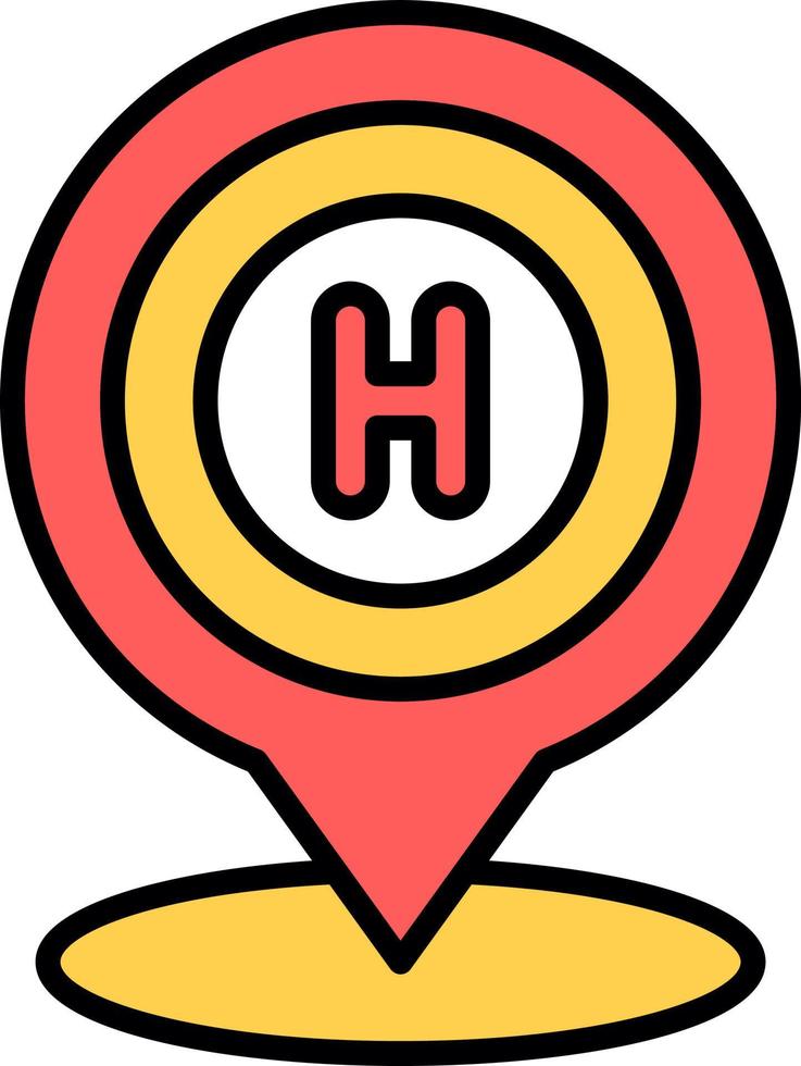 Location Creative Icon Design vector