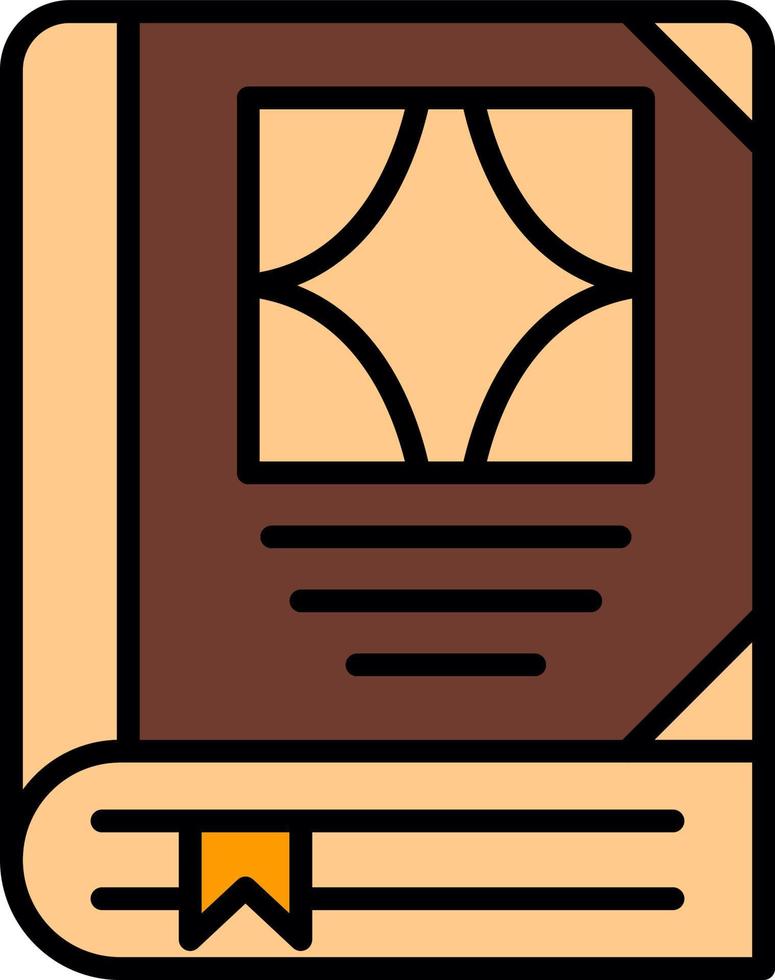 Closed Book Creative Icon Design vector