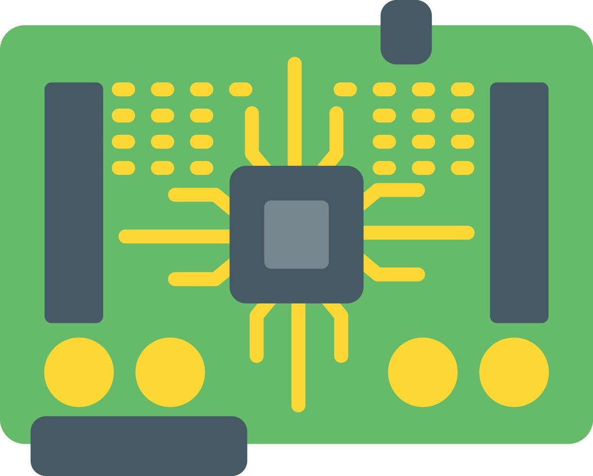 Circuit Board Creative Icon Design vector