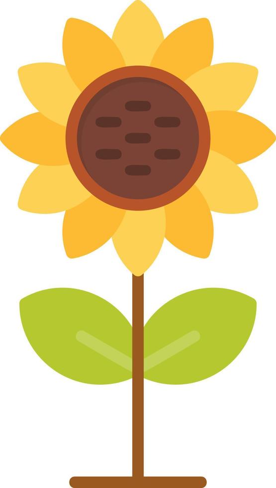 Sunflower Creative Icon Design vector