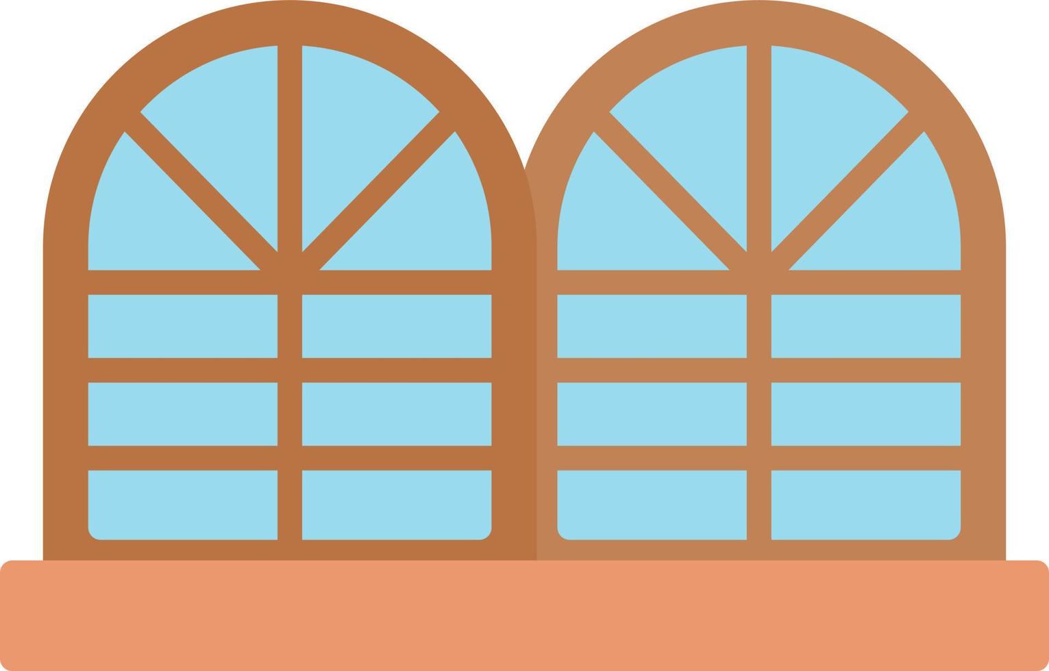 Window Creative Icon Design vector