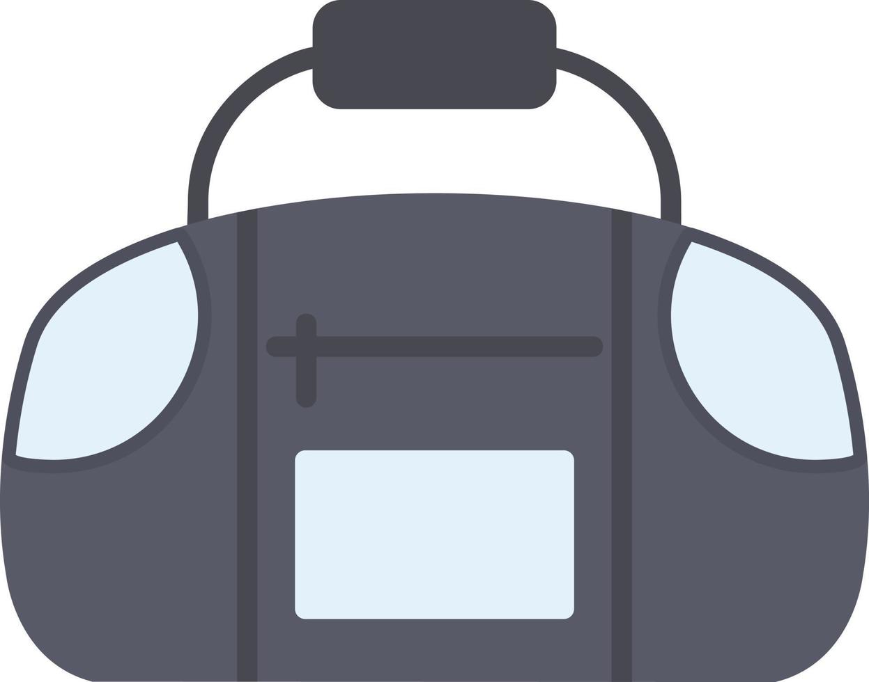 diseño de icono creativo de bolsa de deporte vector