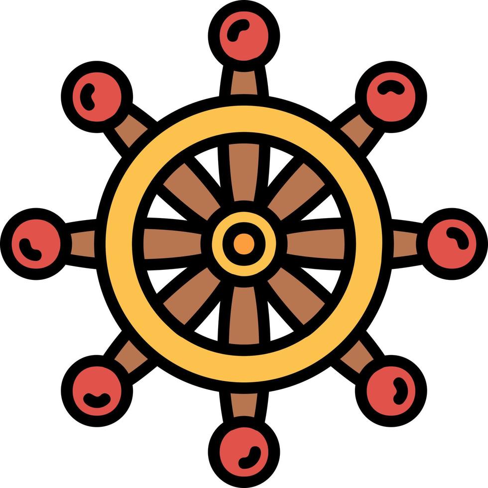 Rudder Creative Icon Design vector
