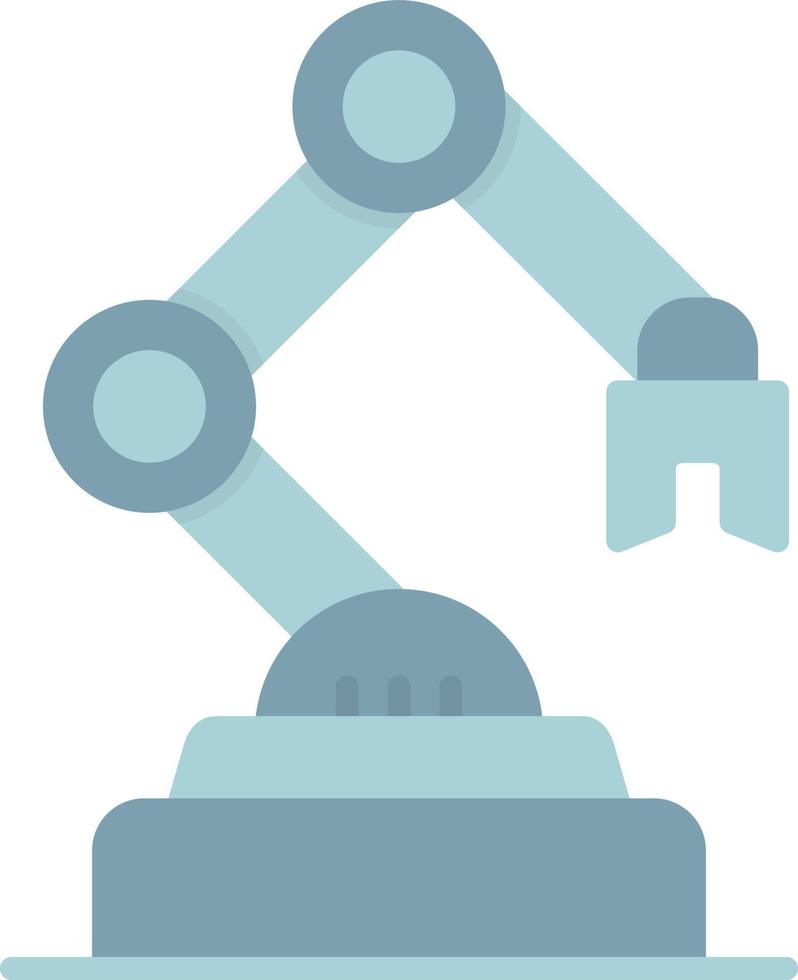 Industrial Robot Creative Icon Design vector