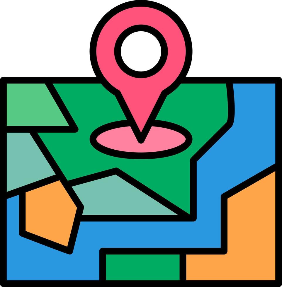 Street Map Creative Icon Design vector