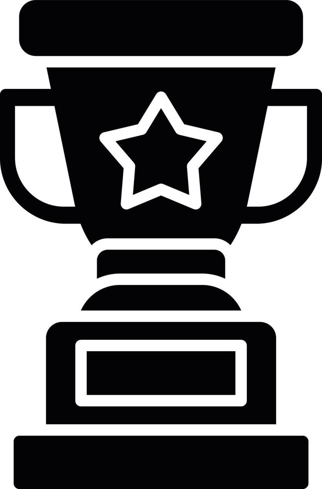 diseño de icono creativo de trofeo vector