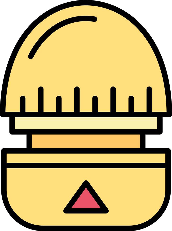 Kitchen Timer Creative Icon Design vector