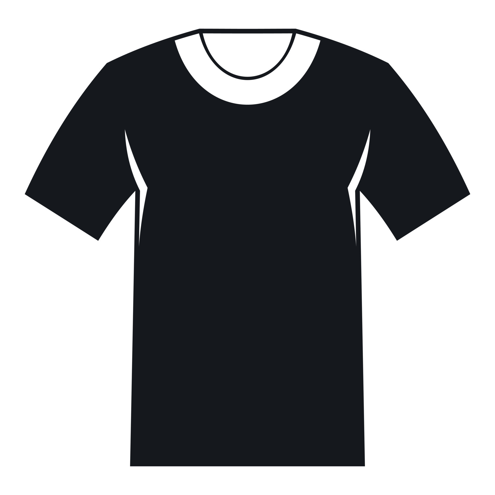Tshirt icon, simple style 15073838 Vector Art at Vecteezy