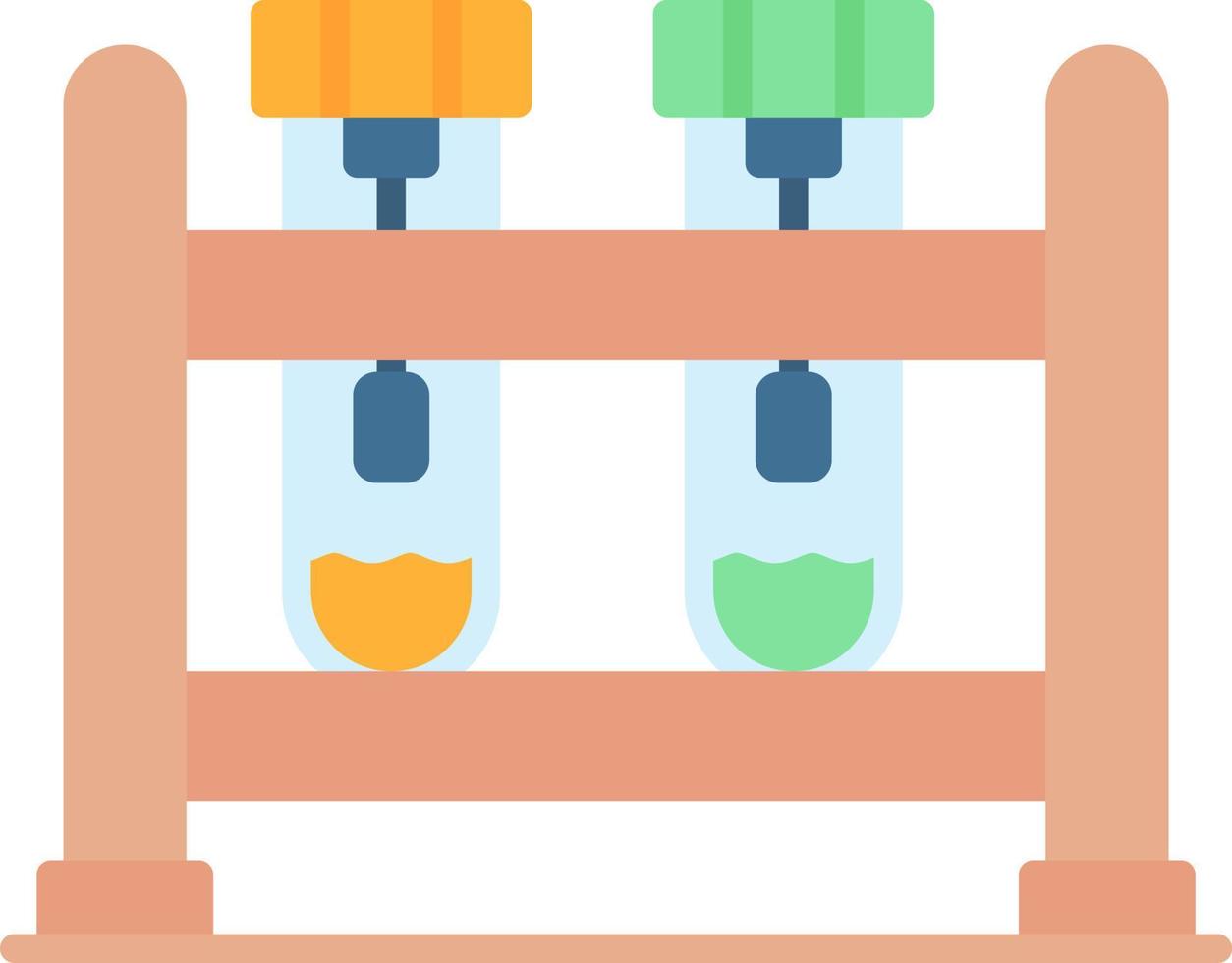 Test Tube Creative Icon Design vector