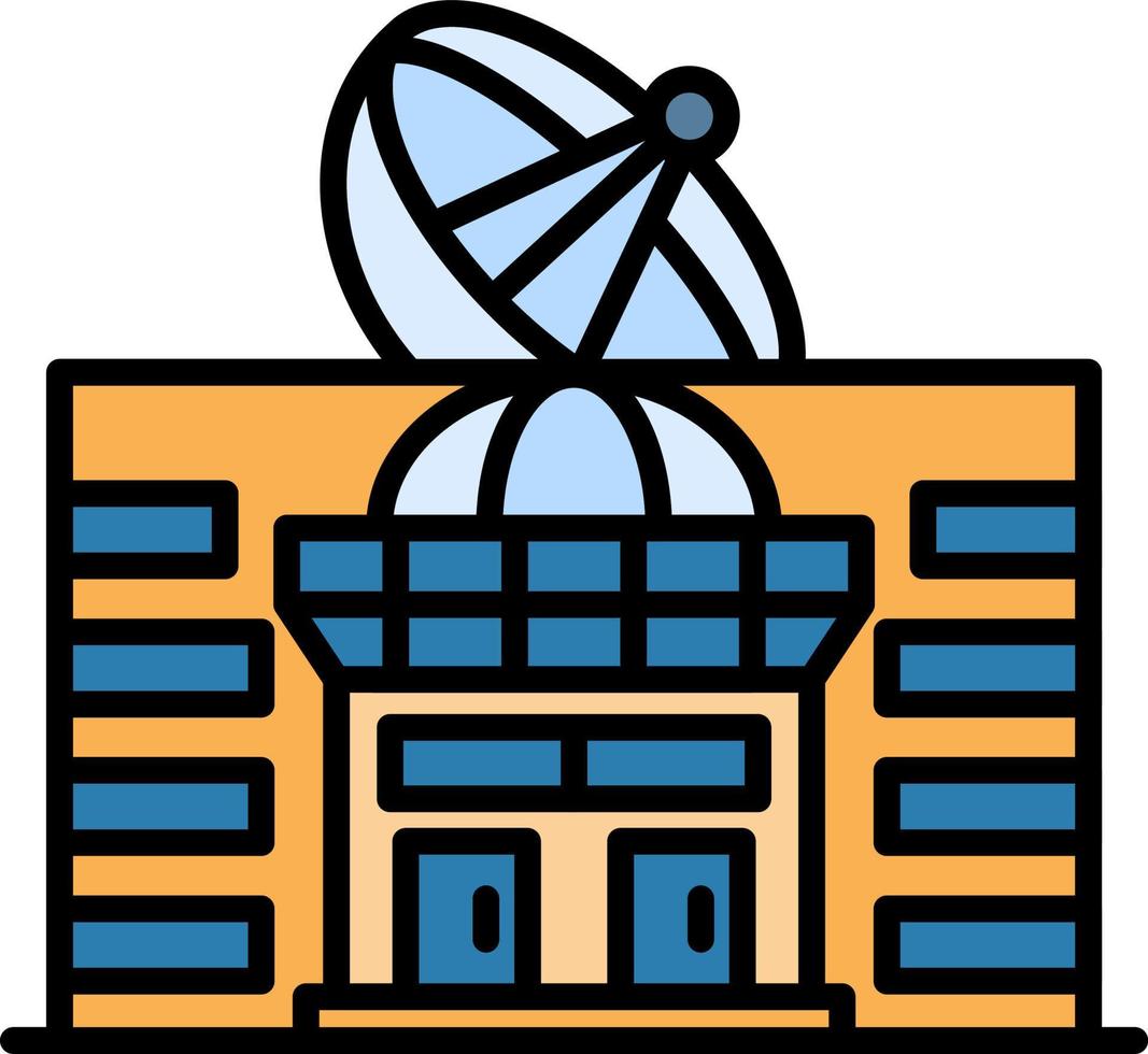 Space Center Creative Icon Design vector