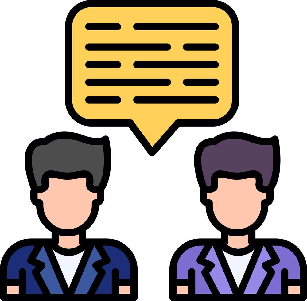 Dialogue Creative Icon Design vector