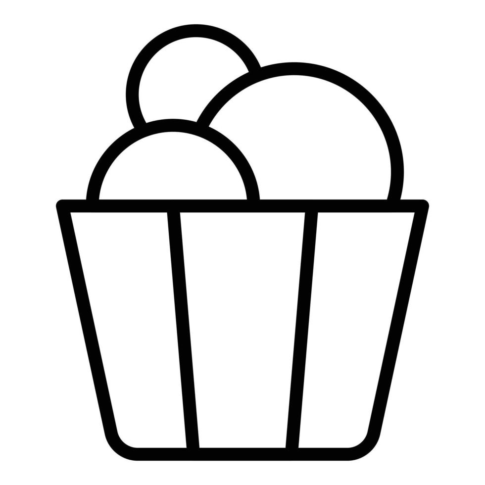 Brazilian culinary icon outline vector. Baked dish vector