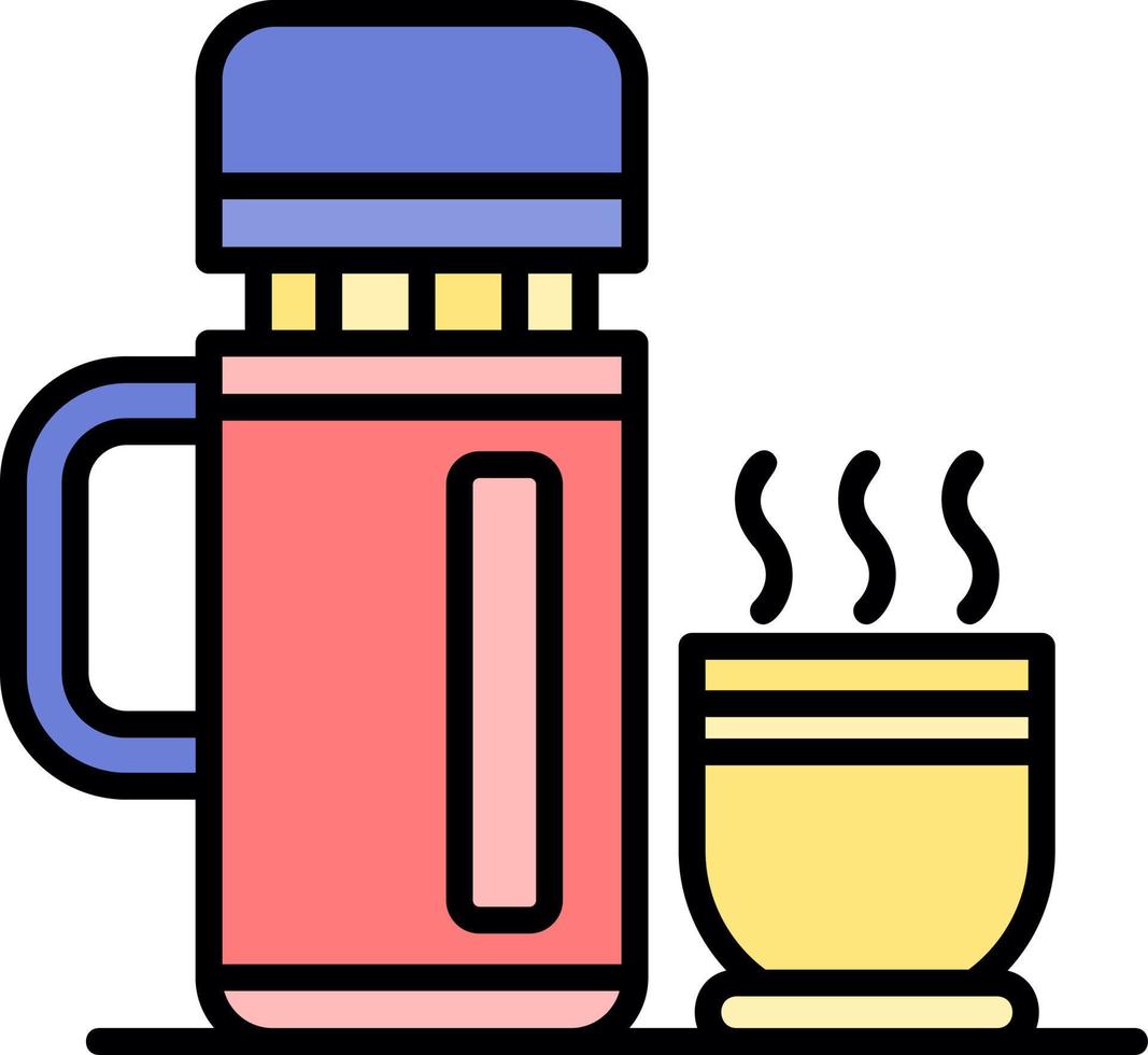 Thermos Creative Icon Design vector