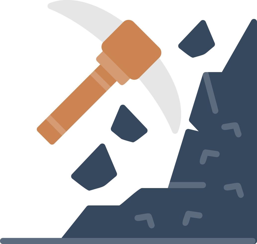 Mining Creative Icon Design vector