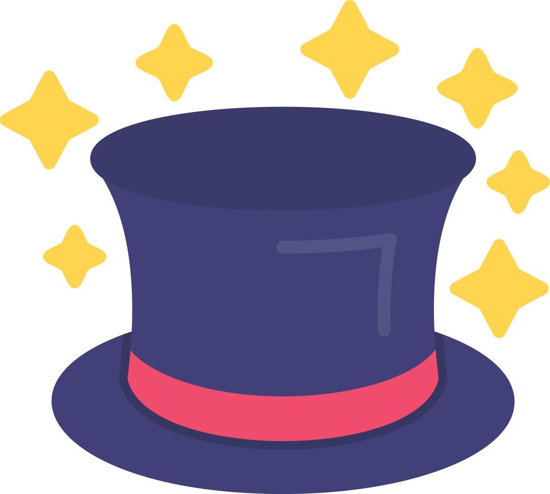 Magic Hat Creative Icon Design vector