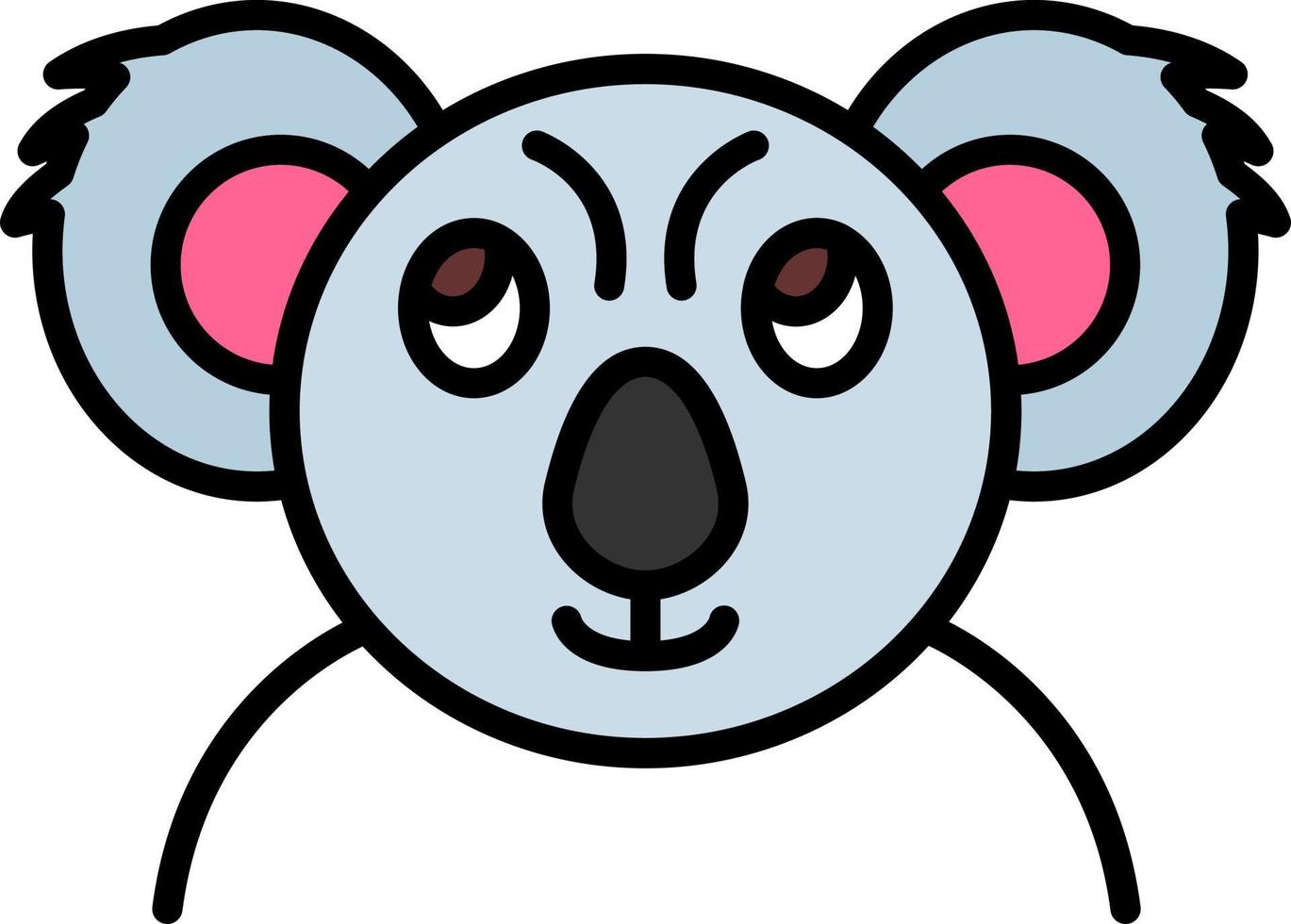 Koala Creative Icon Design vector