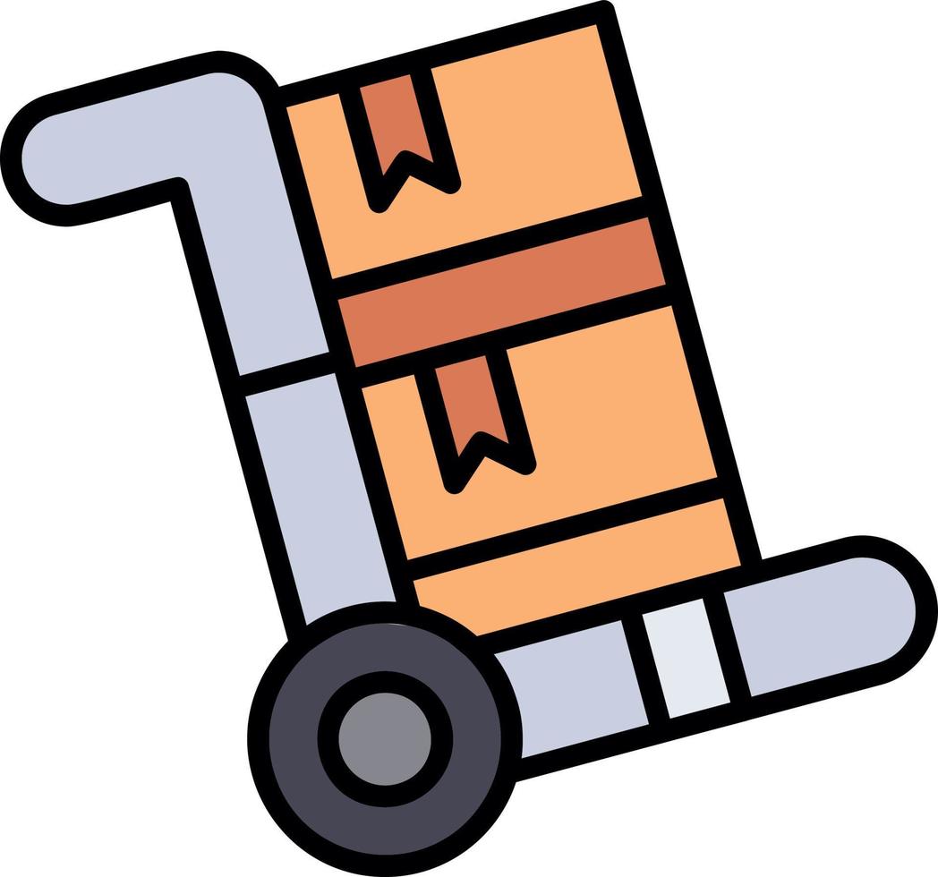 Trolley Creative Icon Design vector