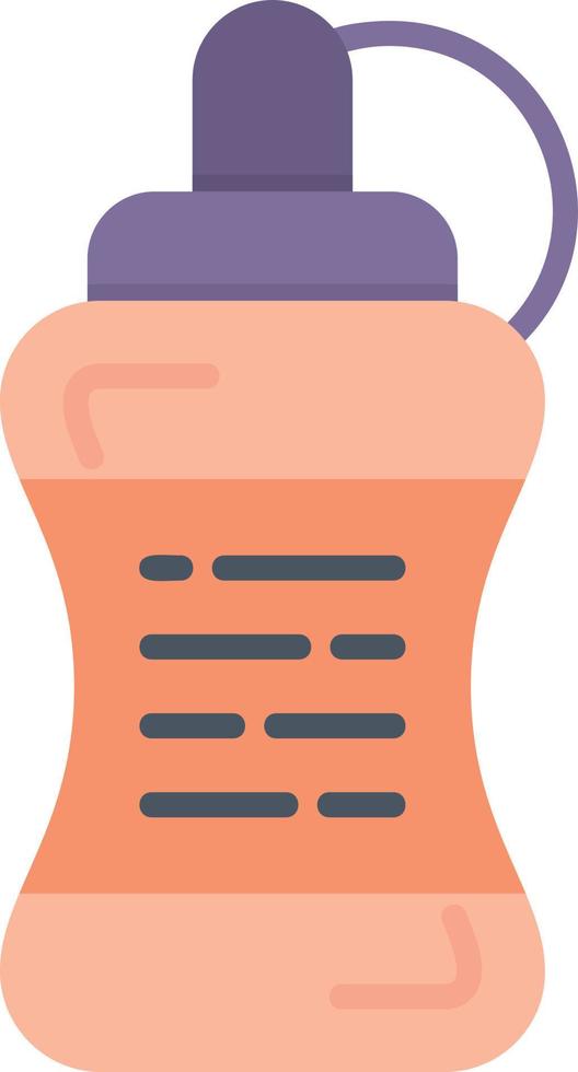 Water Bottle Creative Icon Design vector