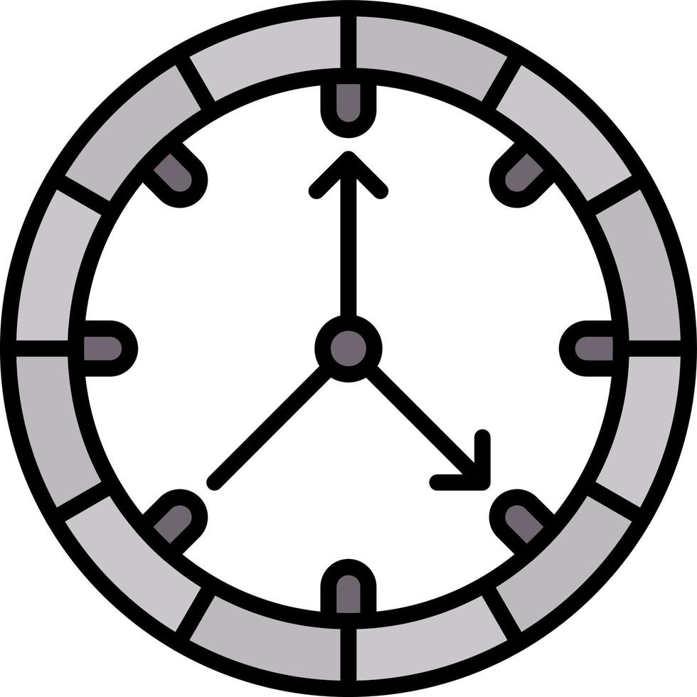 diseño de icono creativo de reloj vector