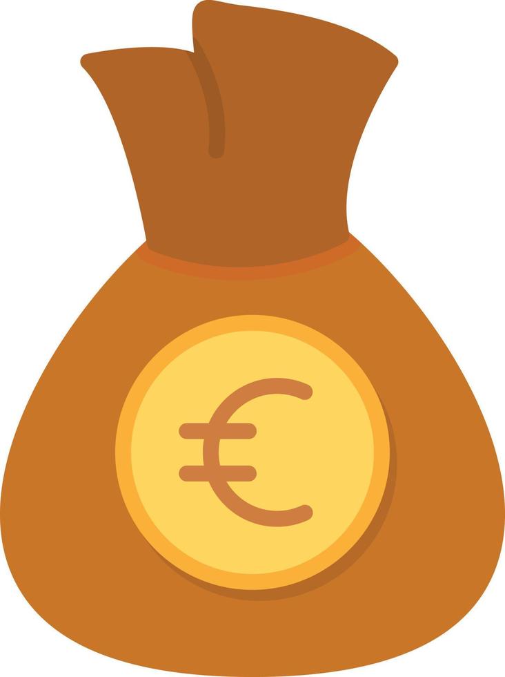 diseño de icono creativo de bolsa de dinero vector