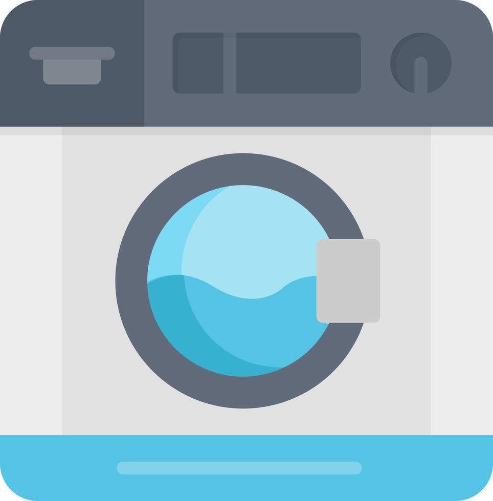 Washing Machine Creative Icon Design vector