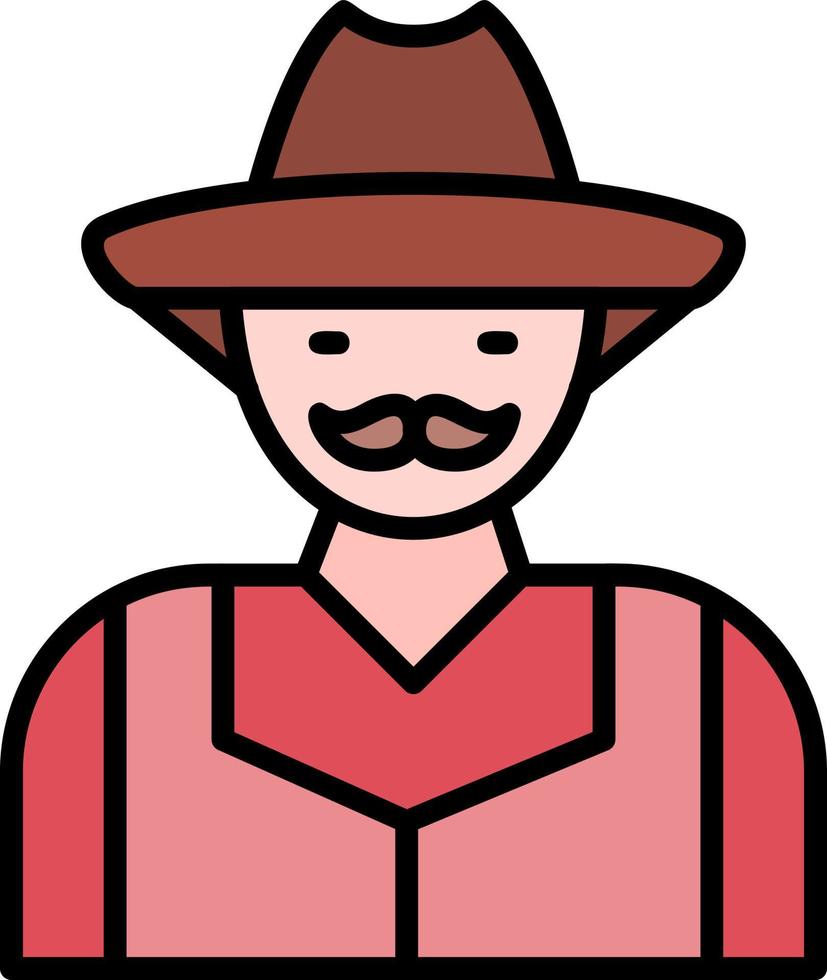 Farmer Creative Icon Design vector