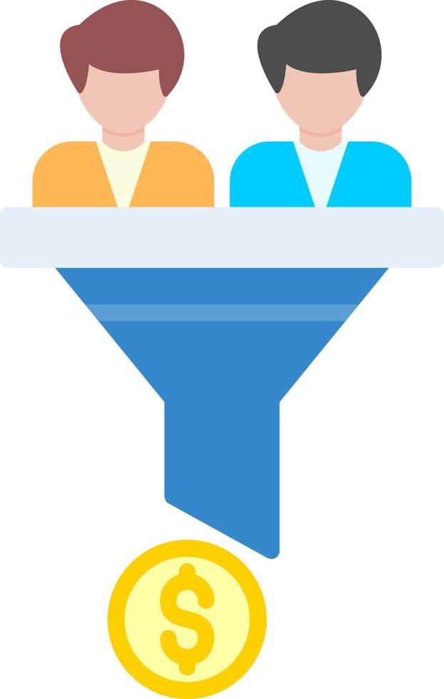 Conversion Rate Creative Icon Design vector