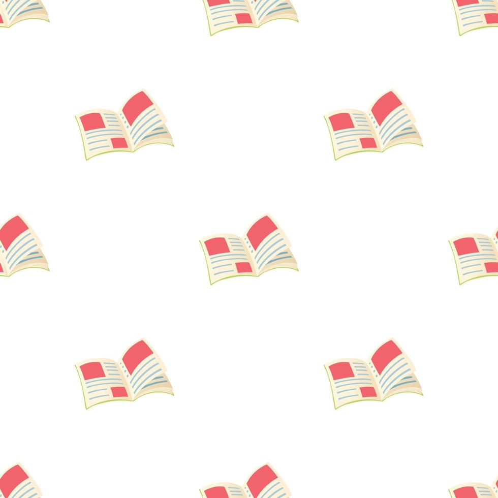 Magazine with place for advertising pattern seamless vector
