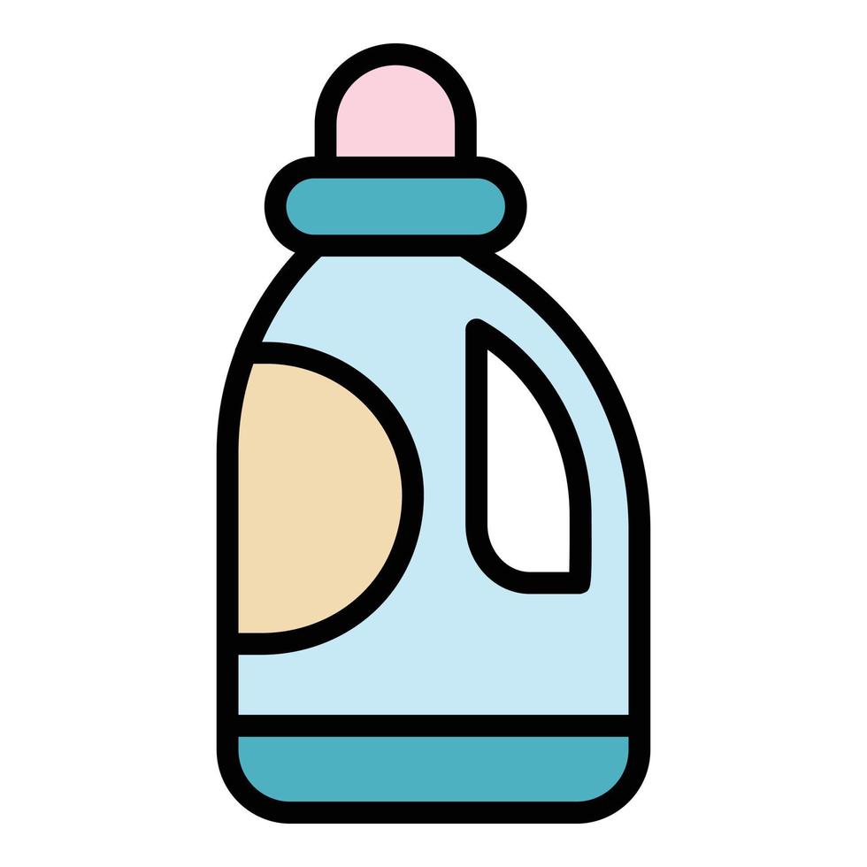 Disinfection cleaner icon color outline vector