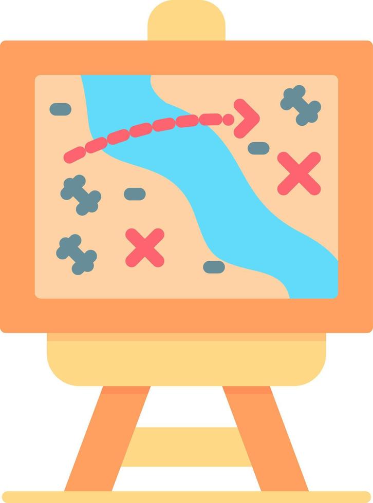 Map Creative Icon Design vector